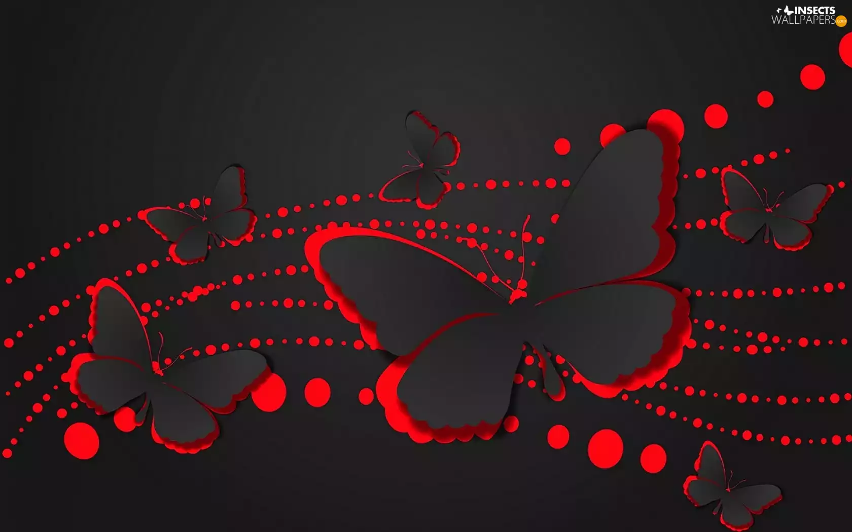 cut-out, butterflies