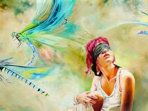 dragon-fly, Wlodzimierz Kuklinski, Women
